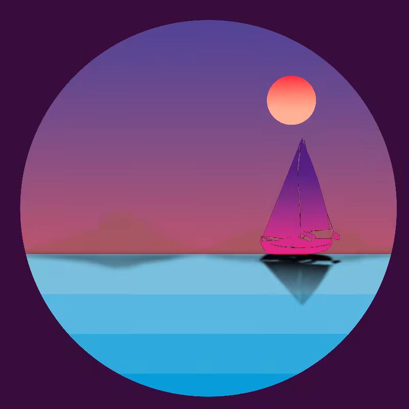 Boat on the sea #1