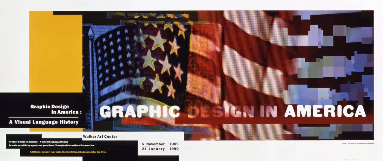 Paintboxed Pioneers: Graphic Design in America, 1989