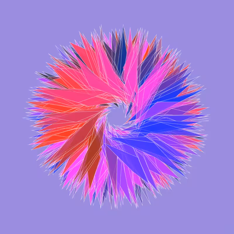 mosaic flower #23