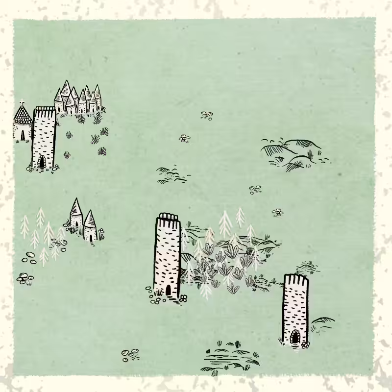 Medieval Village  #140