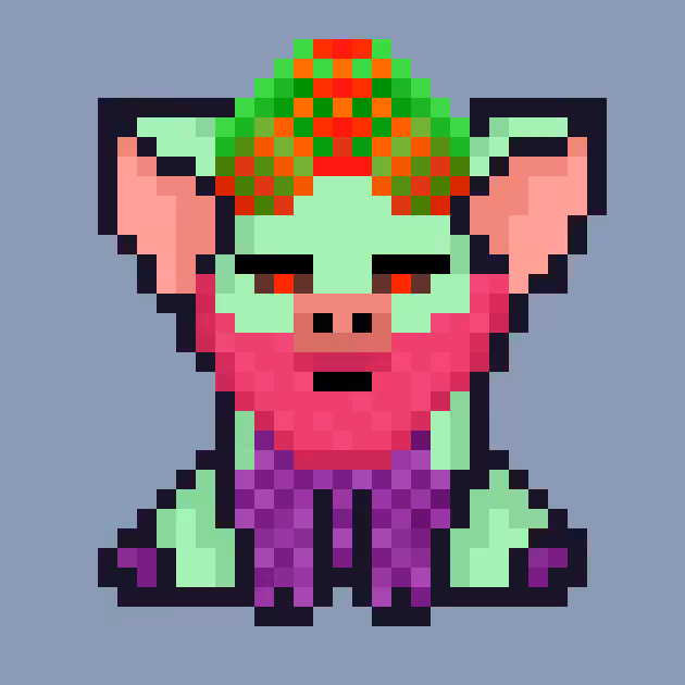 Punk Pig #00112
