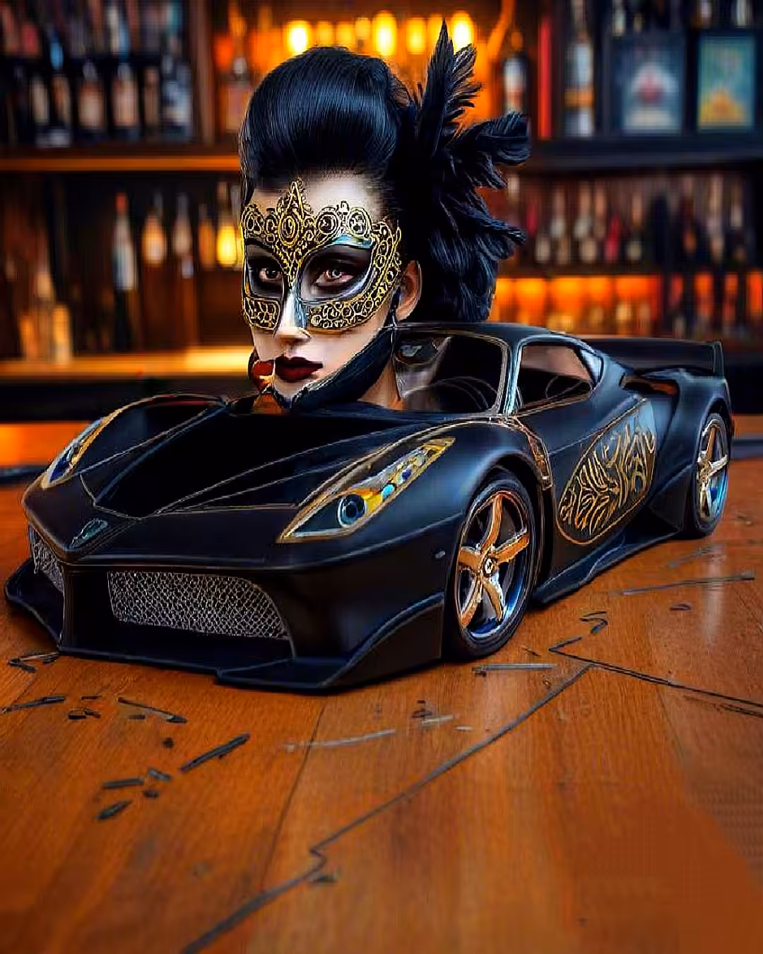 LADYS AND CARS