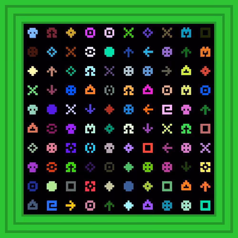 bort :: Procedural Symbols #84/1000