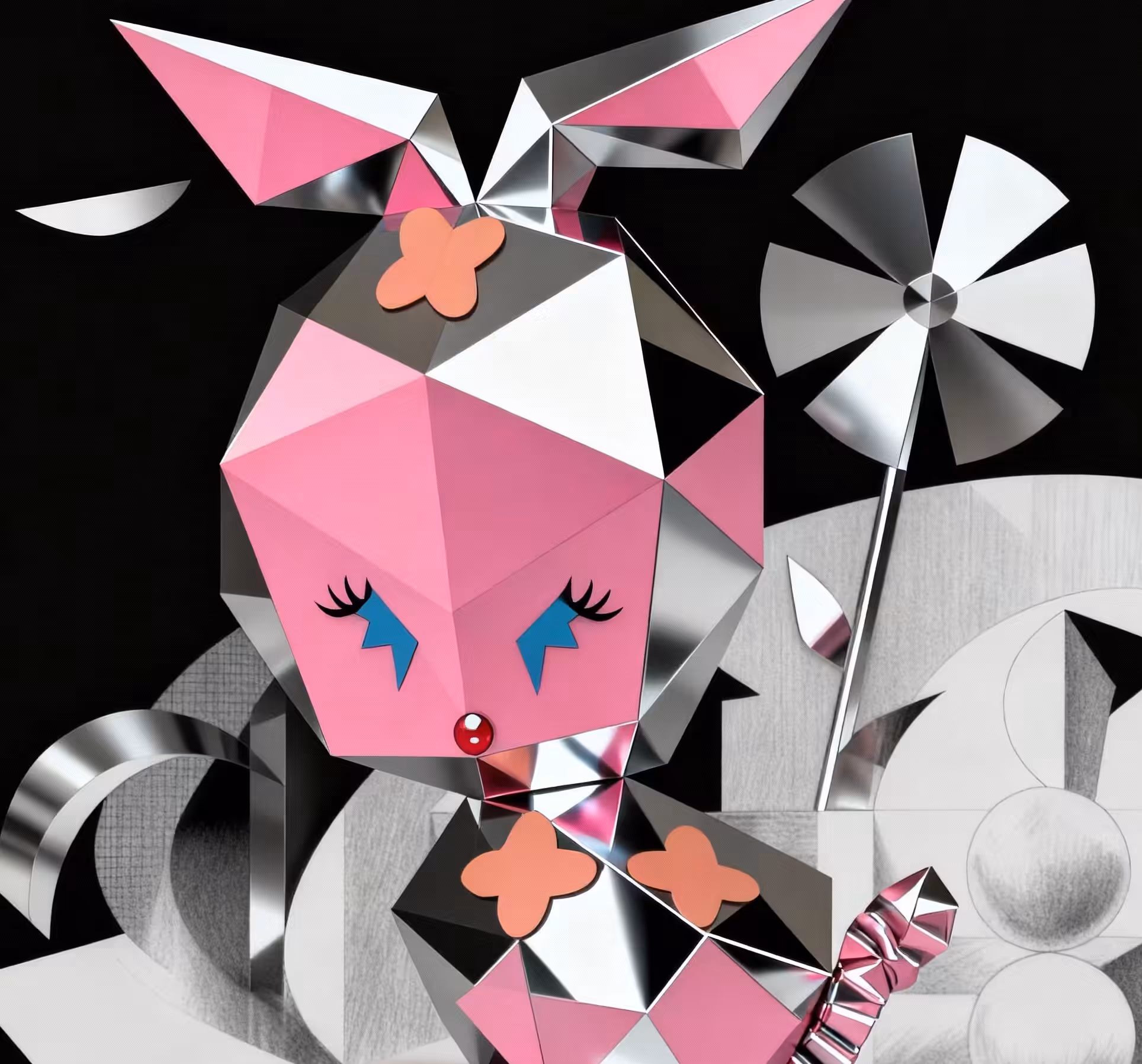 pink rabbit
