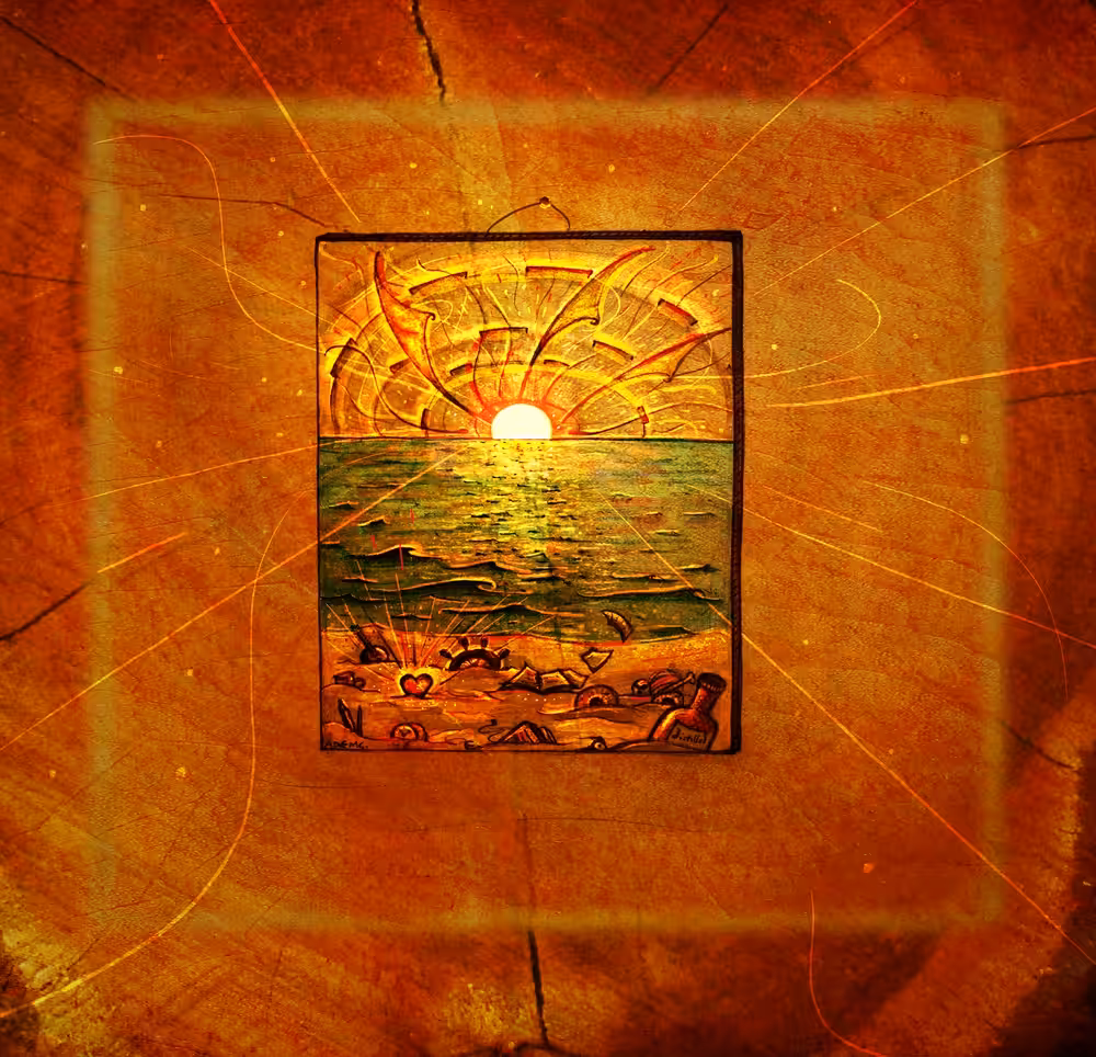 The Last Art Where Only Energy and Love Burns on
