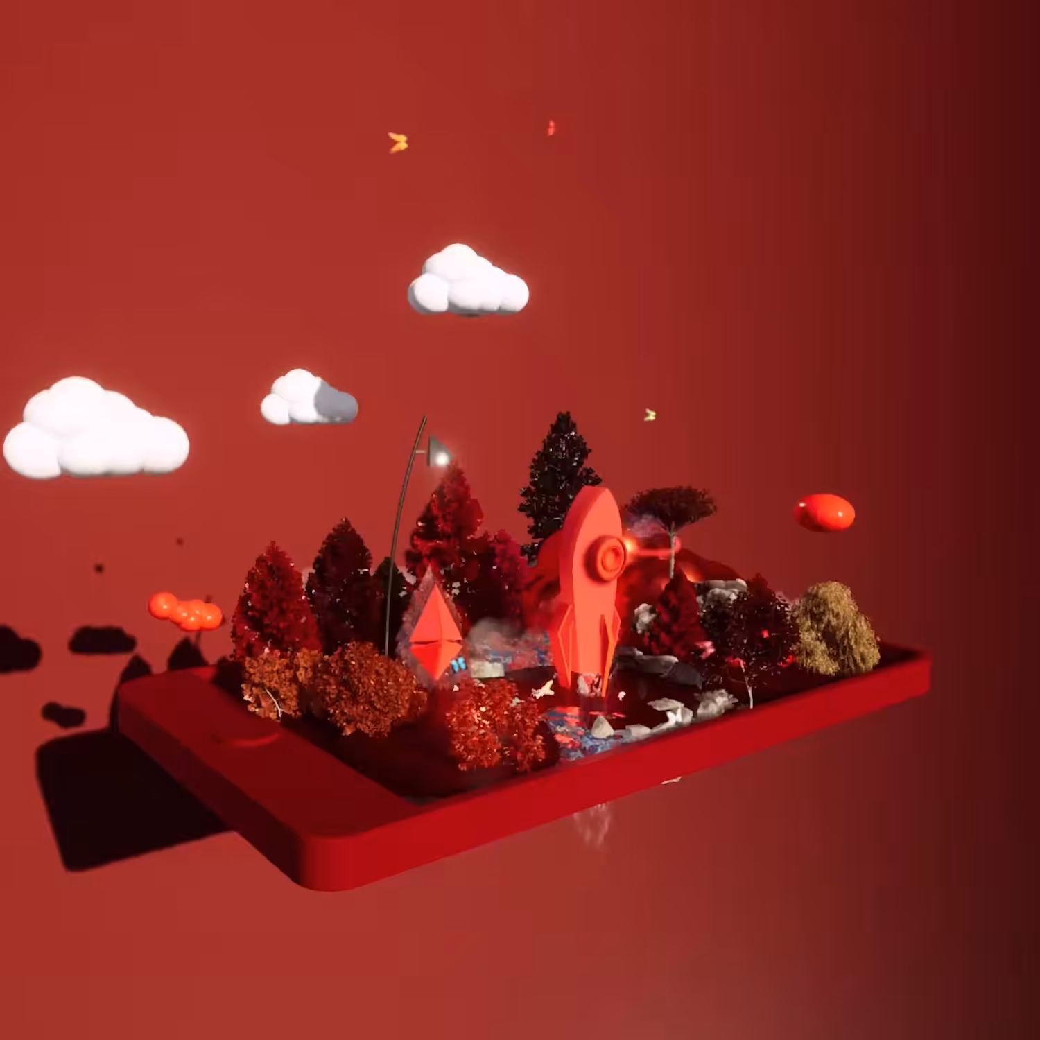 Findz: Red Garden on your Phone