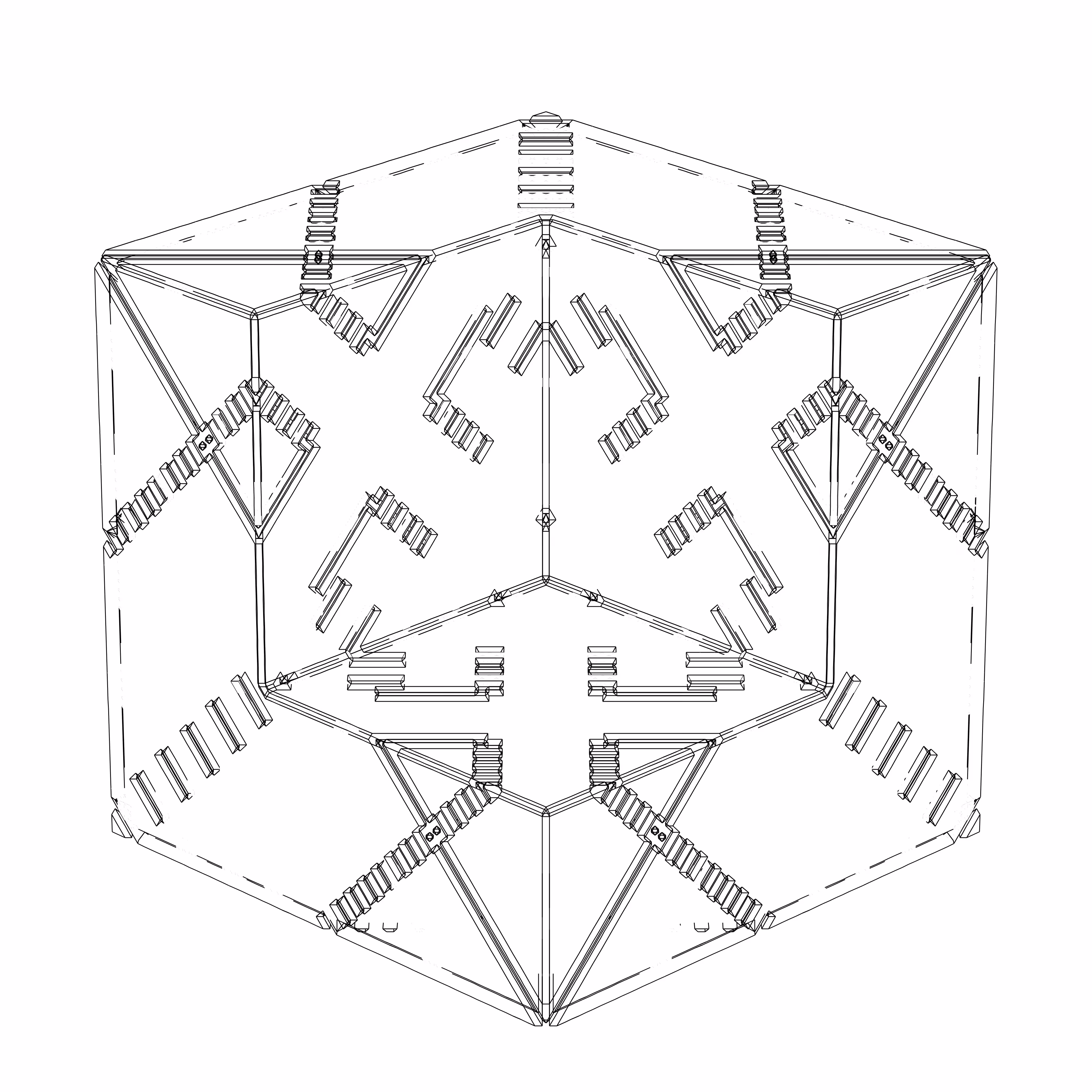 LL21 Alien Art Cube #238