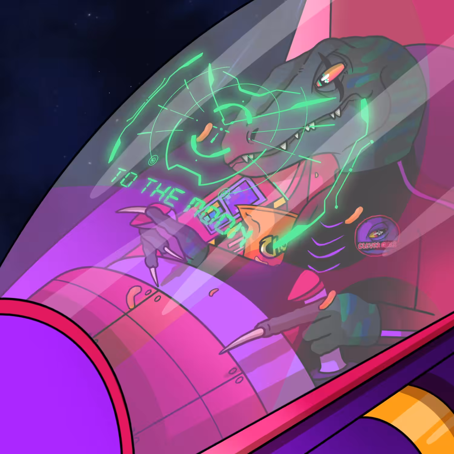 Raptor Gang to the Moon! | Clever Girls 