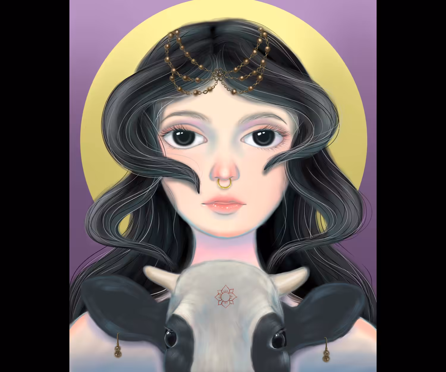 Cow Mix Woman