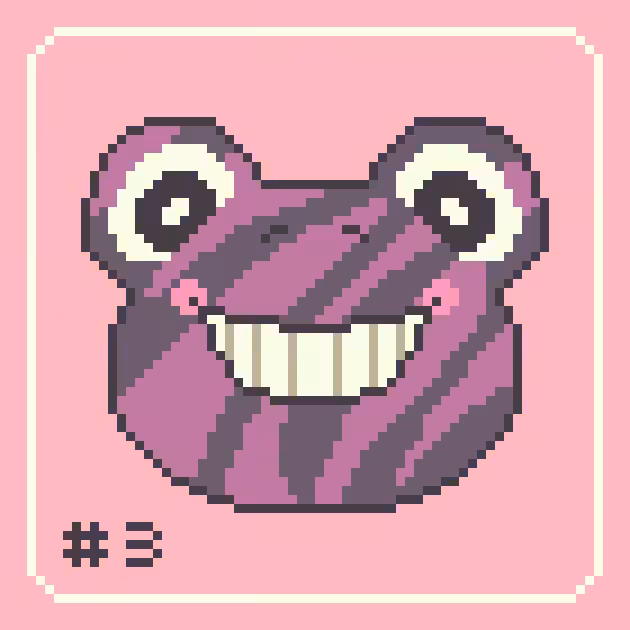 Stripey Frogge