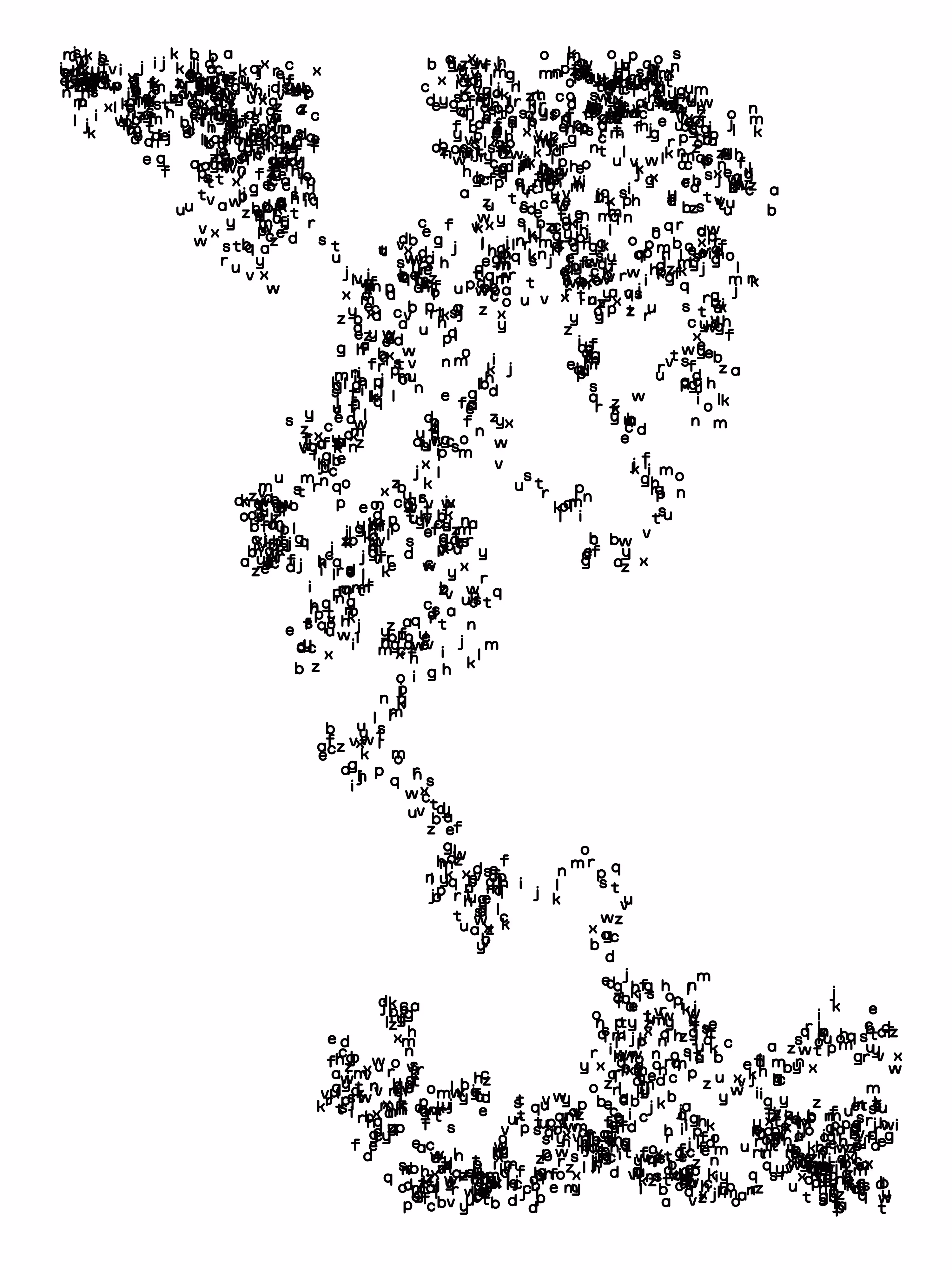 100 × a-z #009