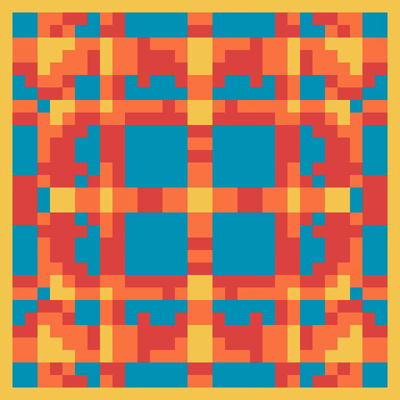 Pixel Mandala #10