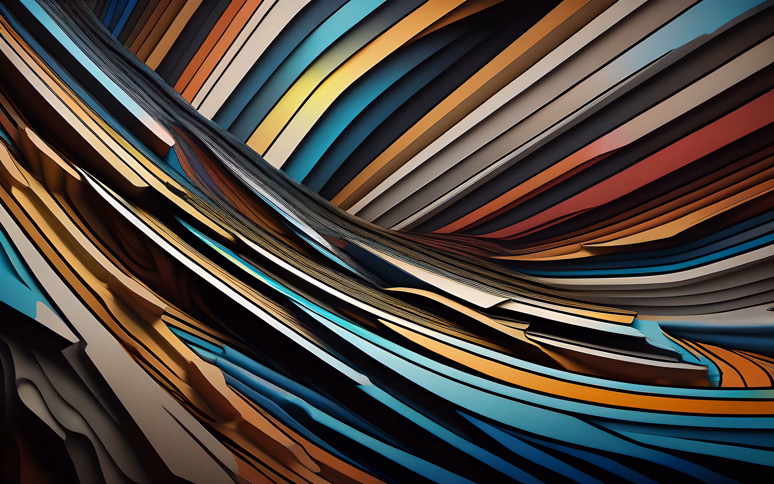 AI imagines famous generative artworks #256