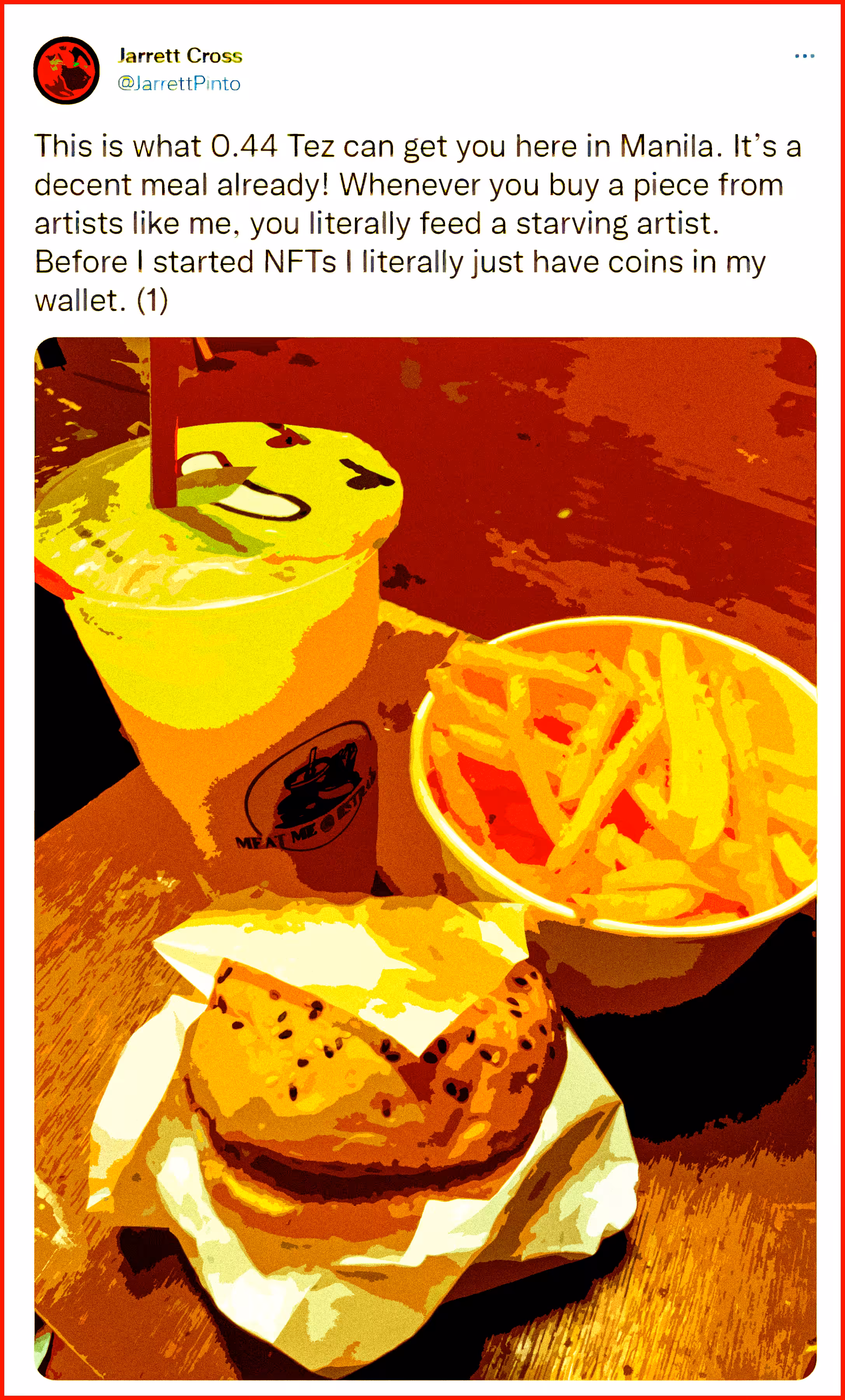 This is what 0.44 Tez can get you in Manila