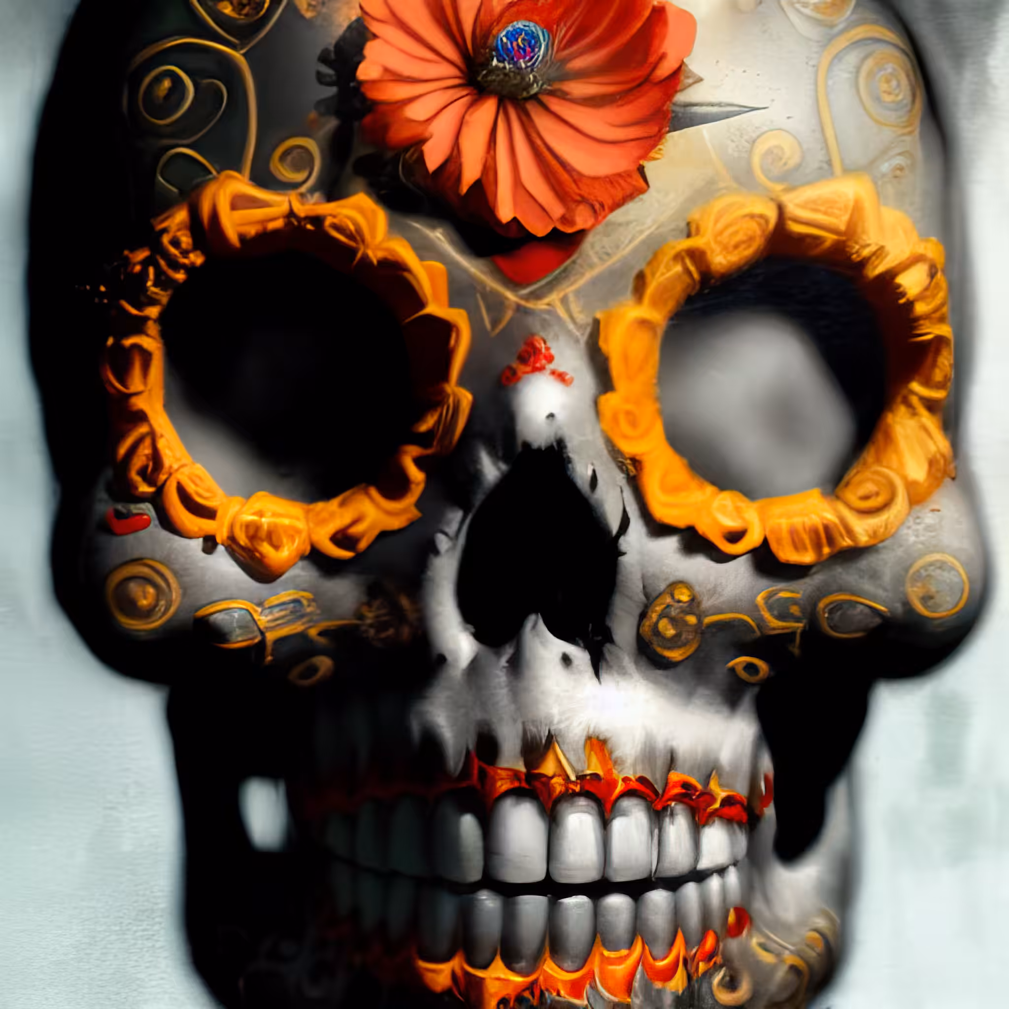Head Case - A Color Study: Head Case #14