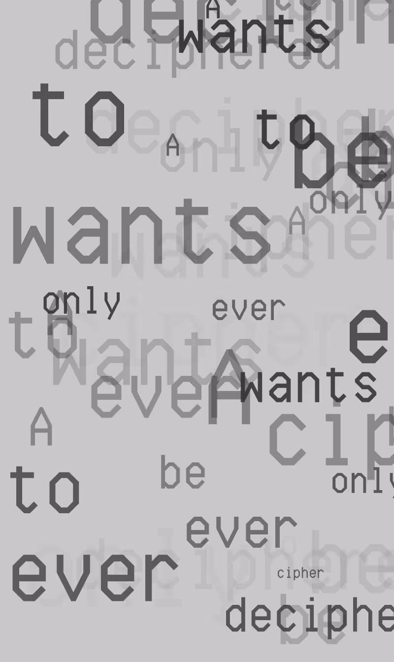 CRYPTIC POEMS #11 | AOLS #98