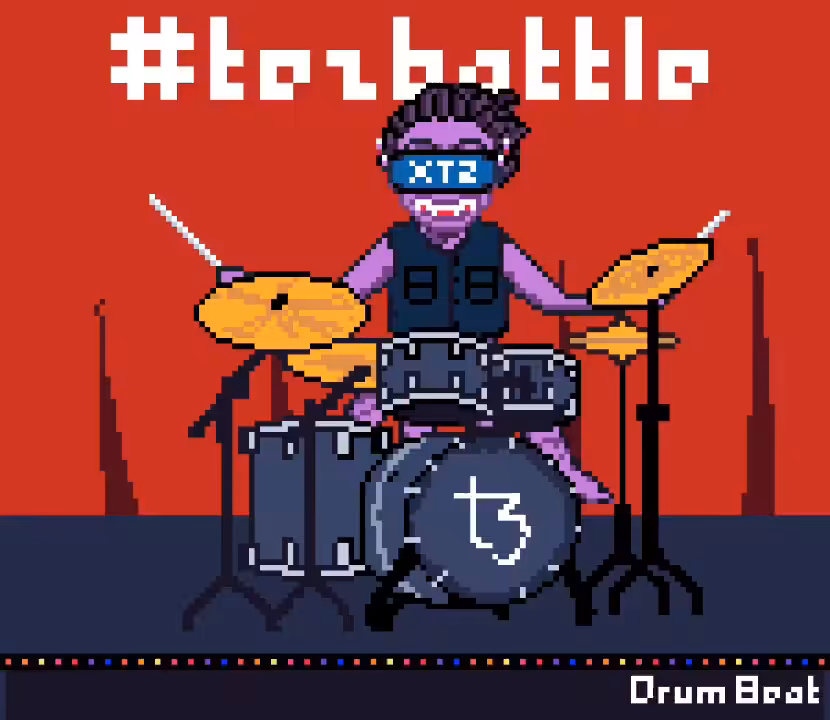 Tez Battle Pixel Drummer's Beat