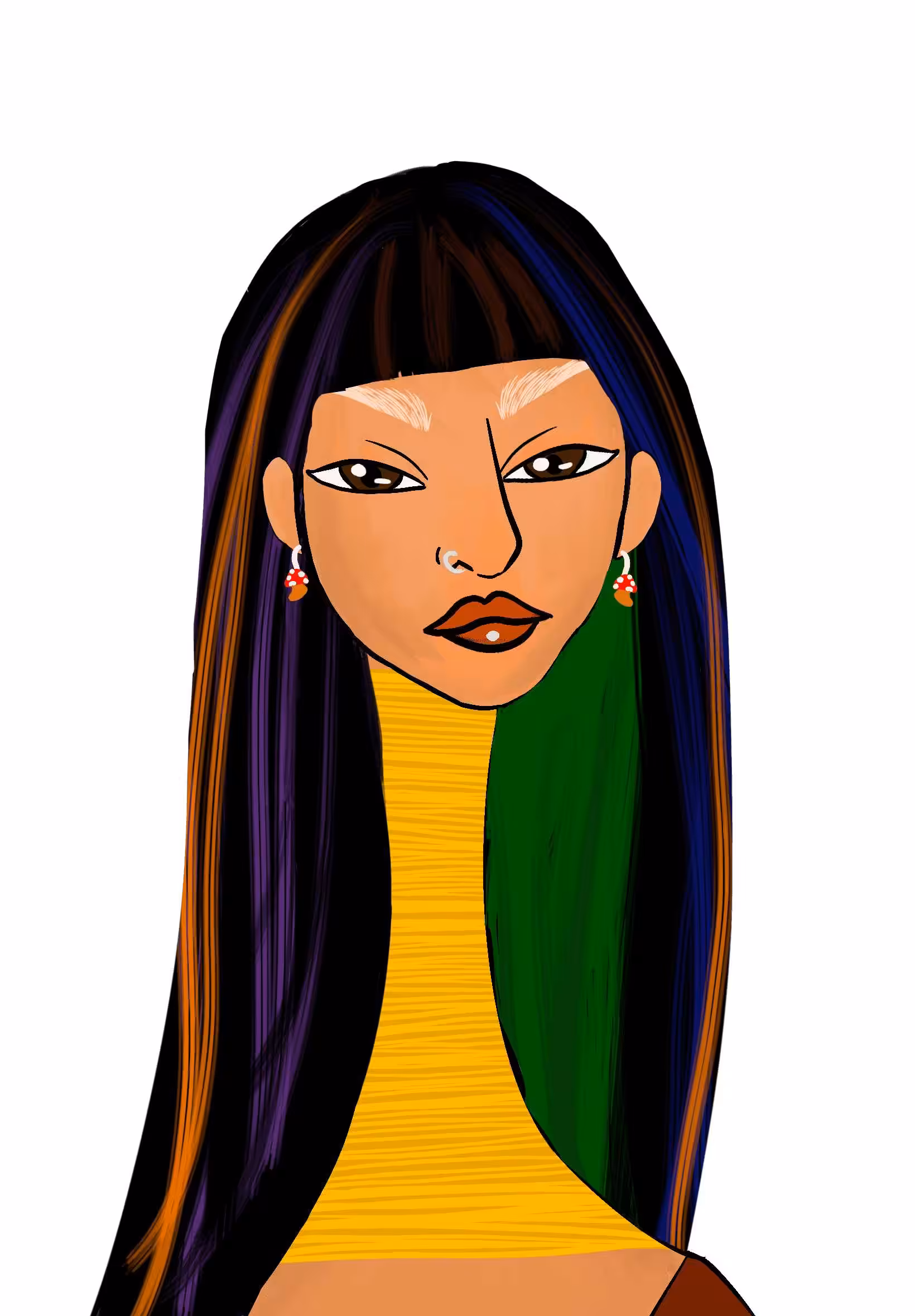 Long Neckie Ladies: Long Neckie Lady #2602