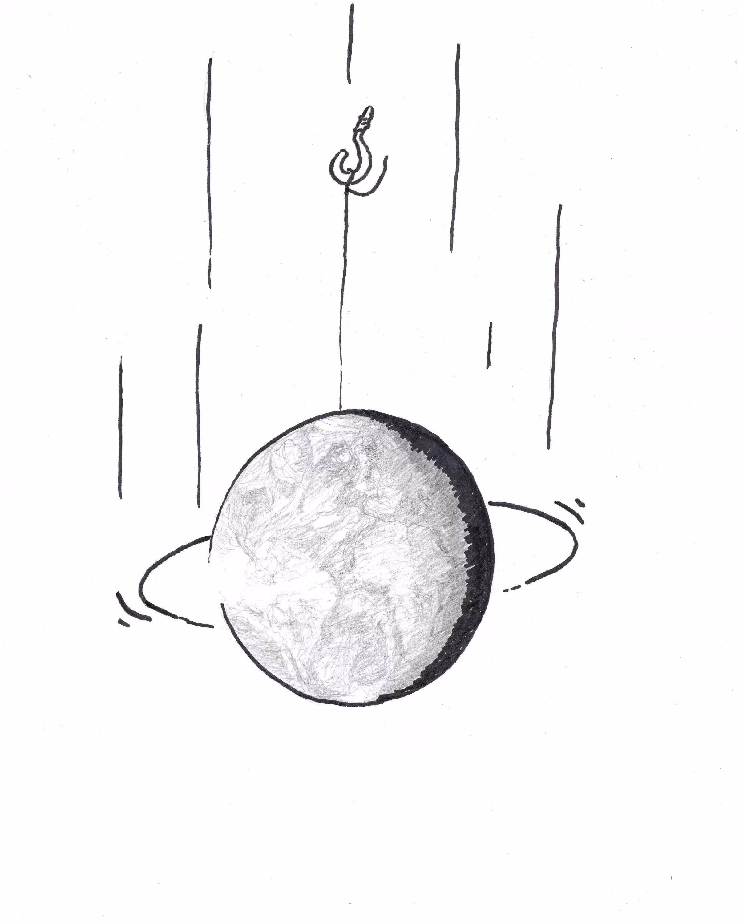 hanging by a thread