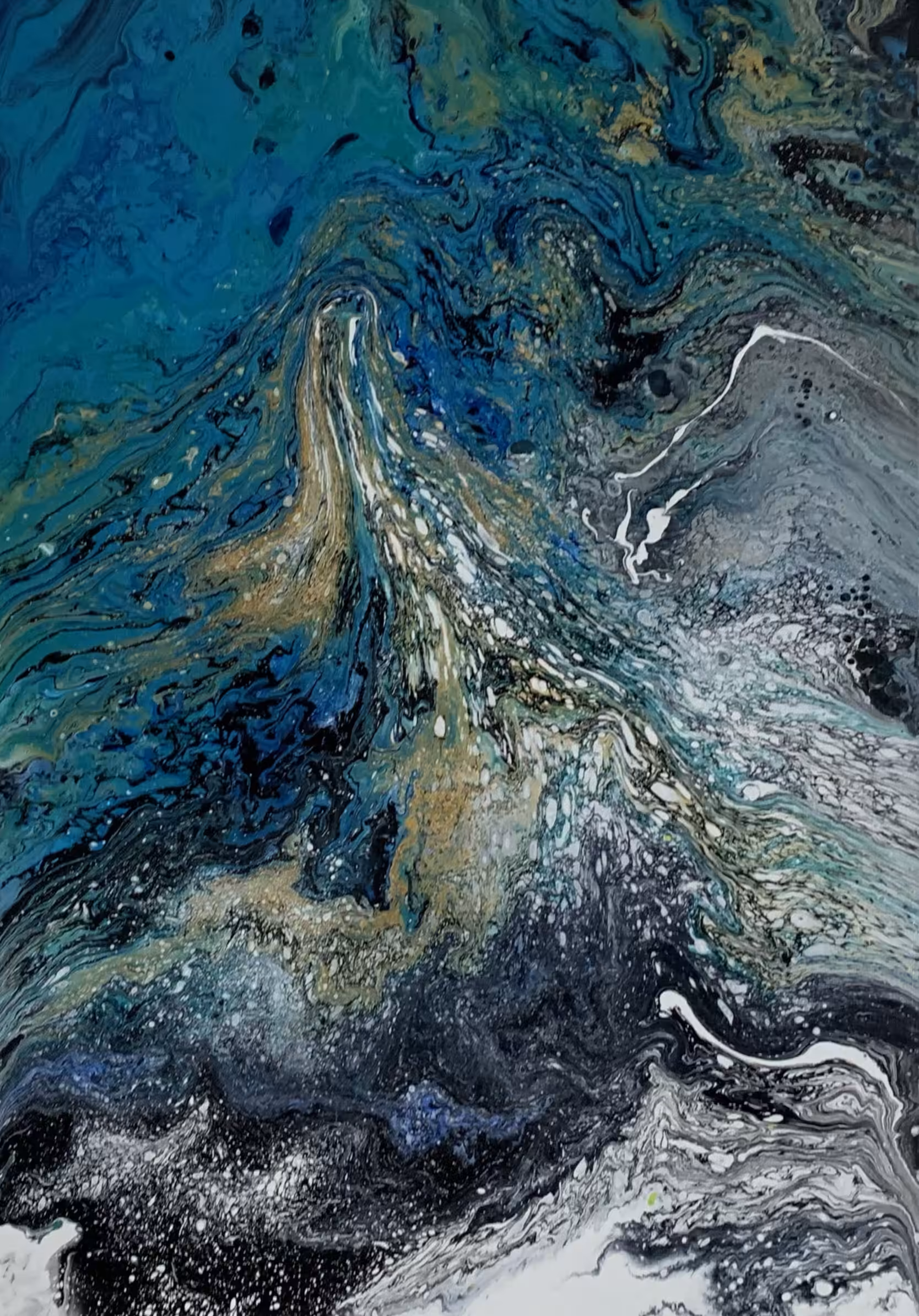 Abstract fluid art 1