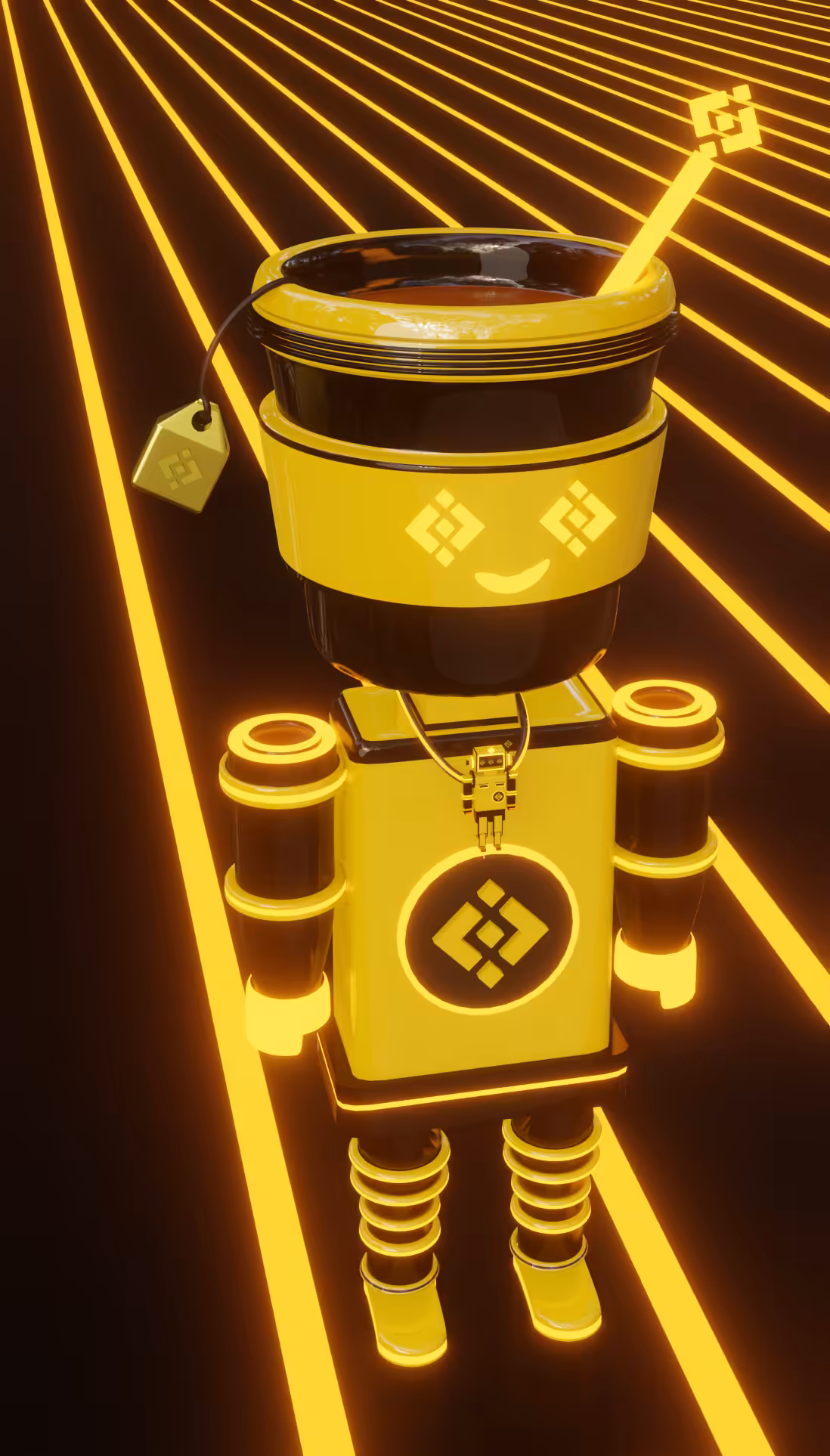 Binance Coffee Mascot