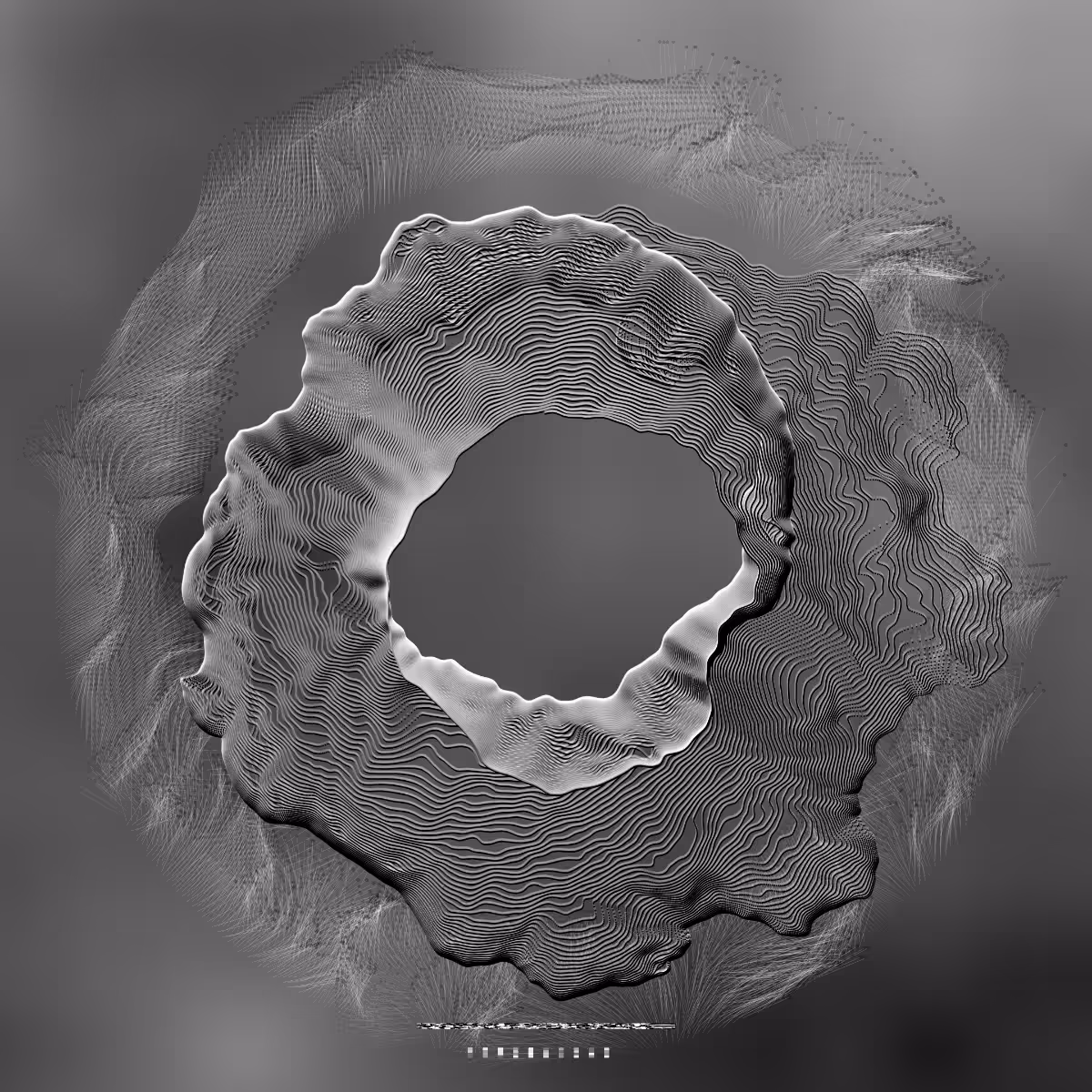 Perpetual Noise Harmonograph #11