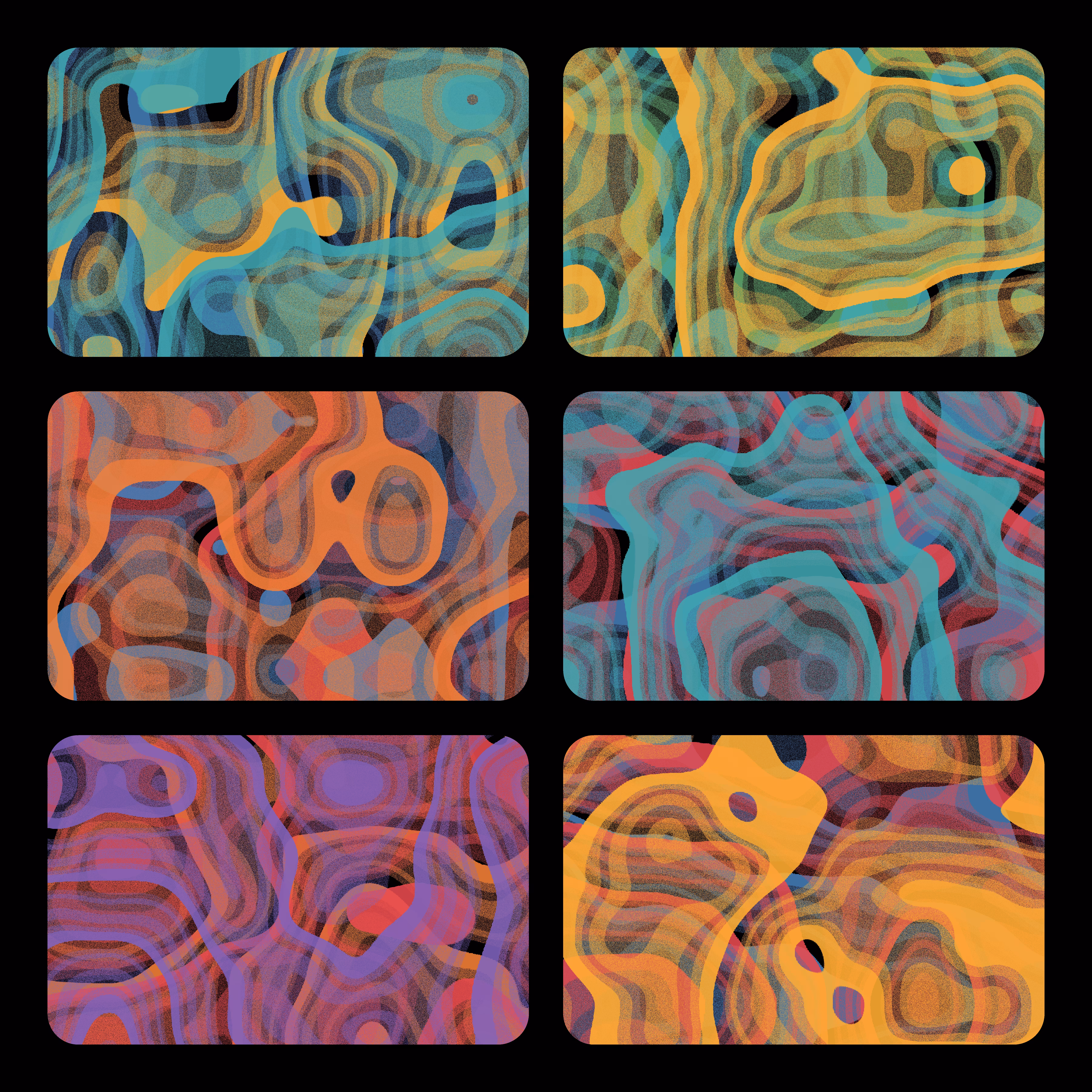 Marbled 2x3