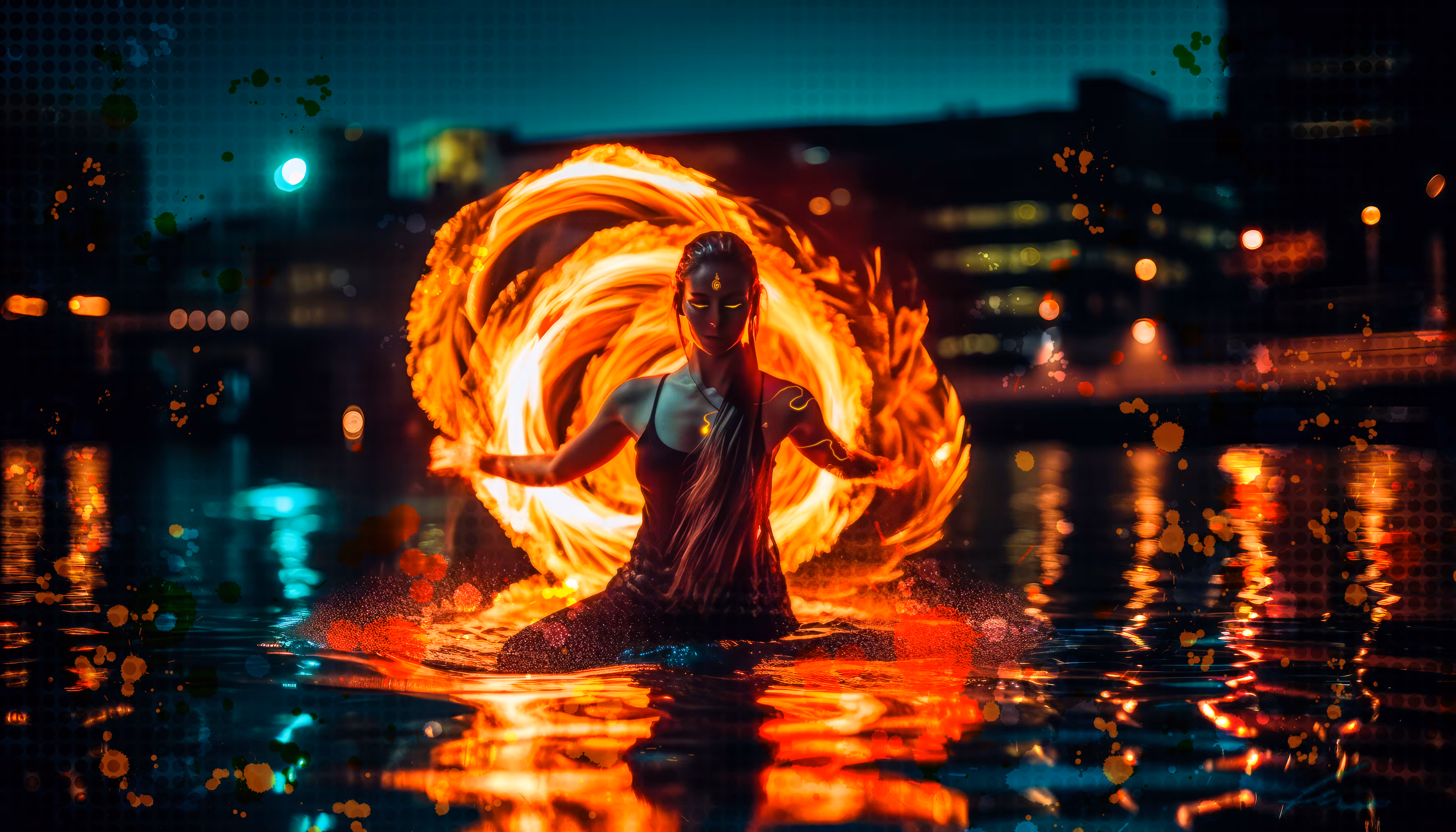 Fluid Flames #18