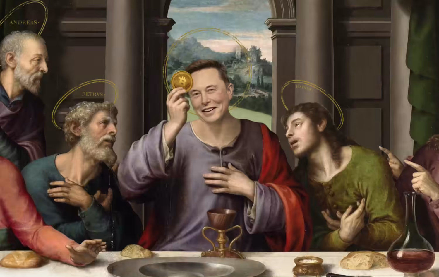 Saint Elon - The Last Supper