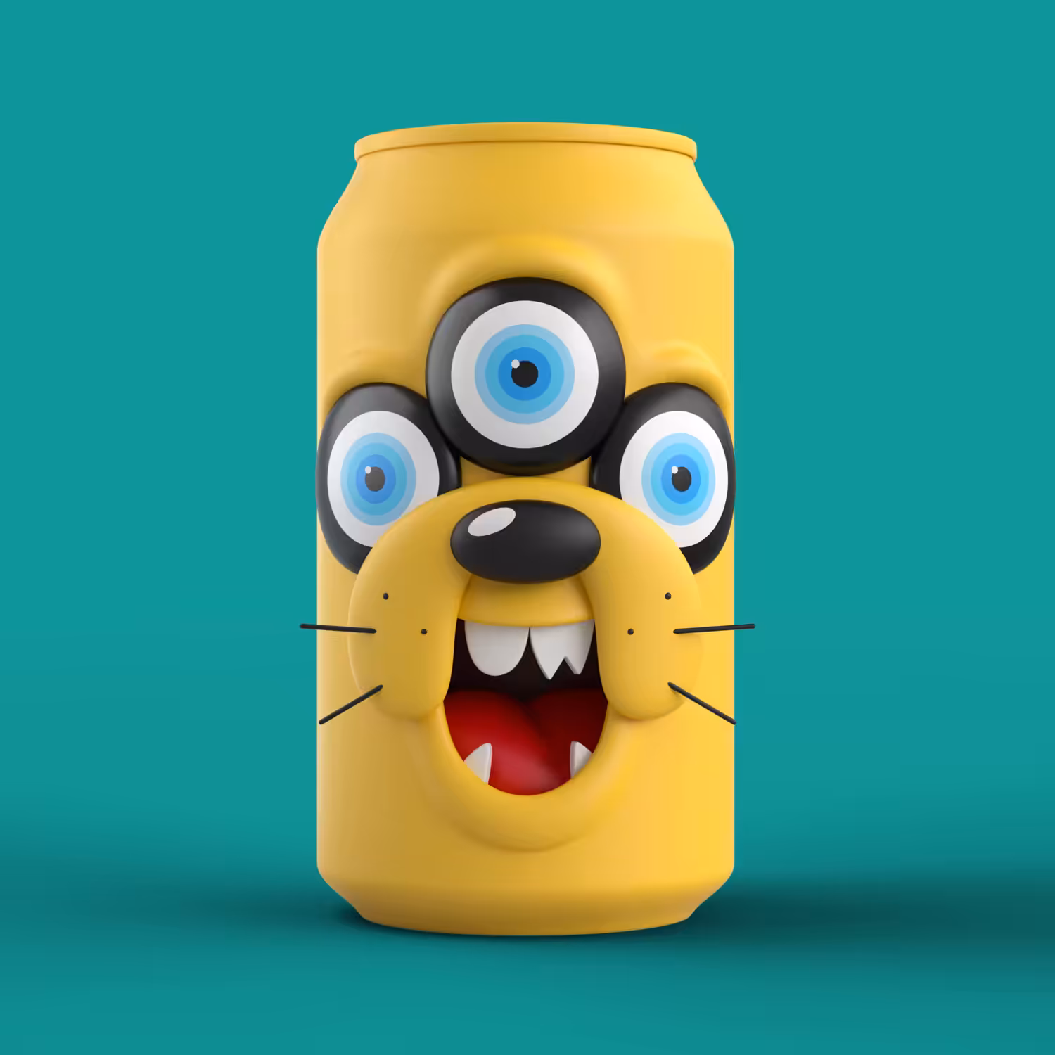 Mad Can (3D) #145