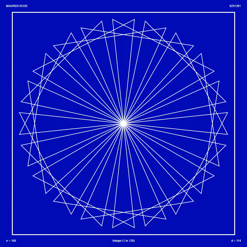 Maurer Rose: The Blueprinteger 