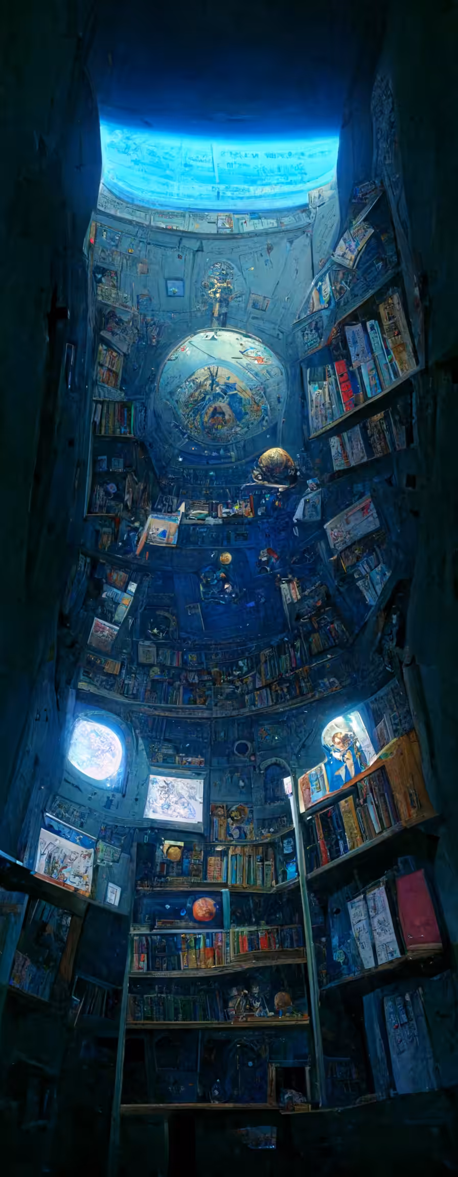 Leonard Da Vinci's - Library #1