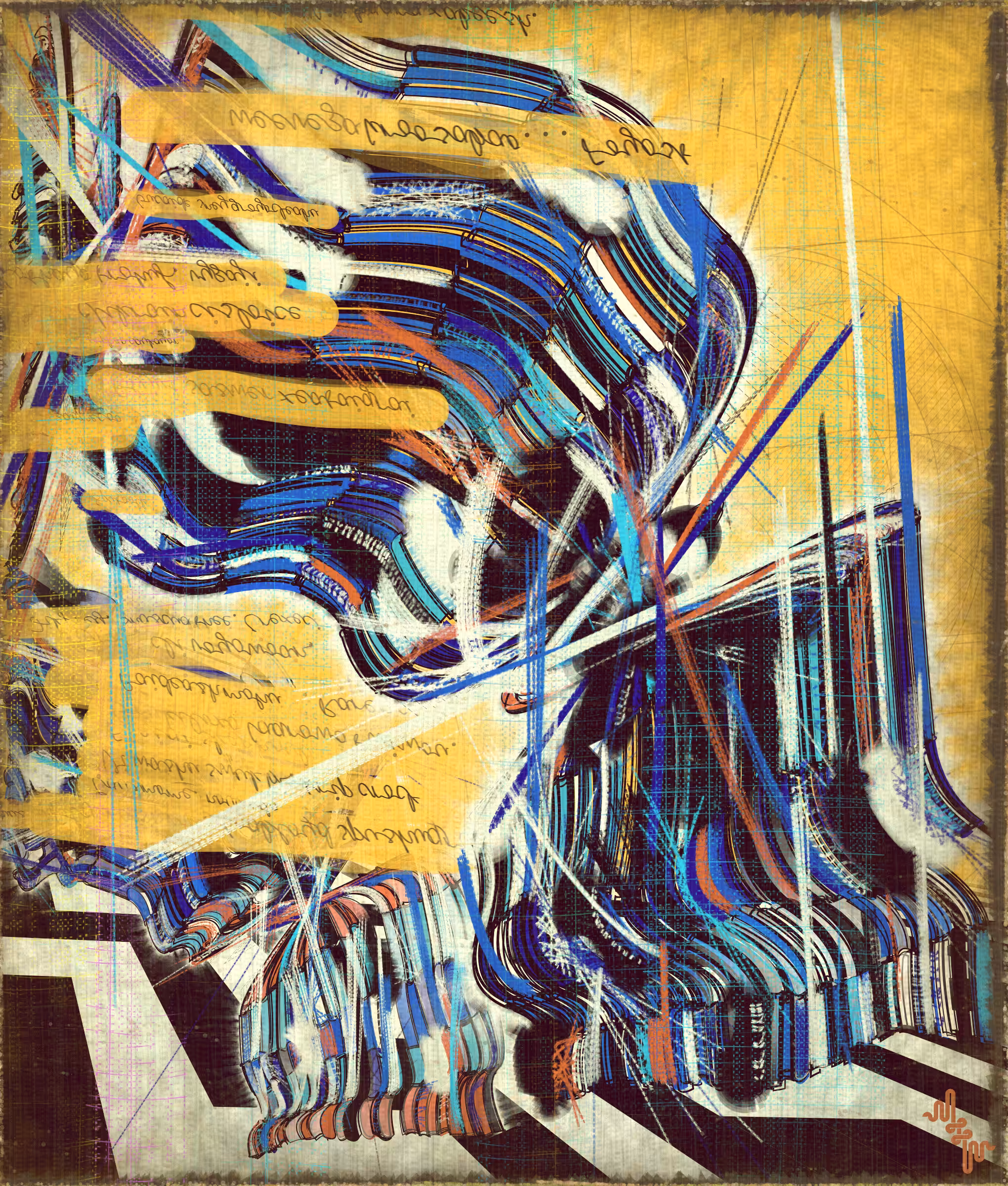 Amplitudes of Canvas #22