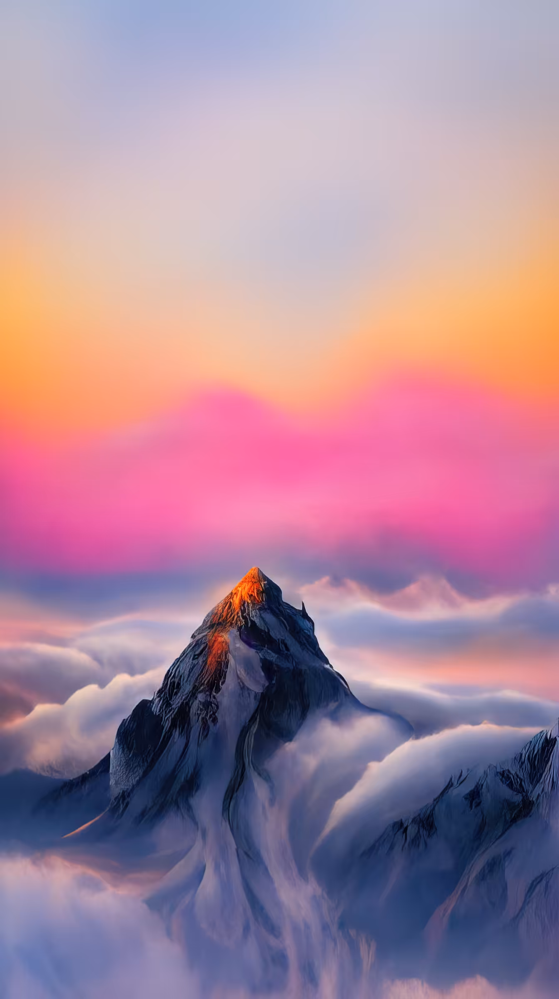 Misty Mountain Top