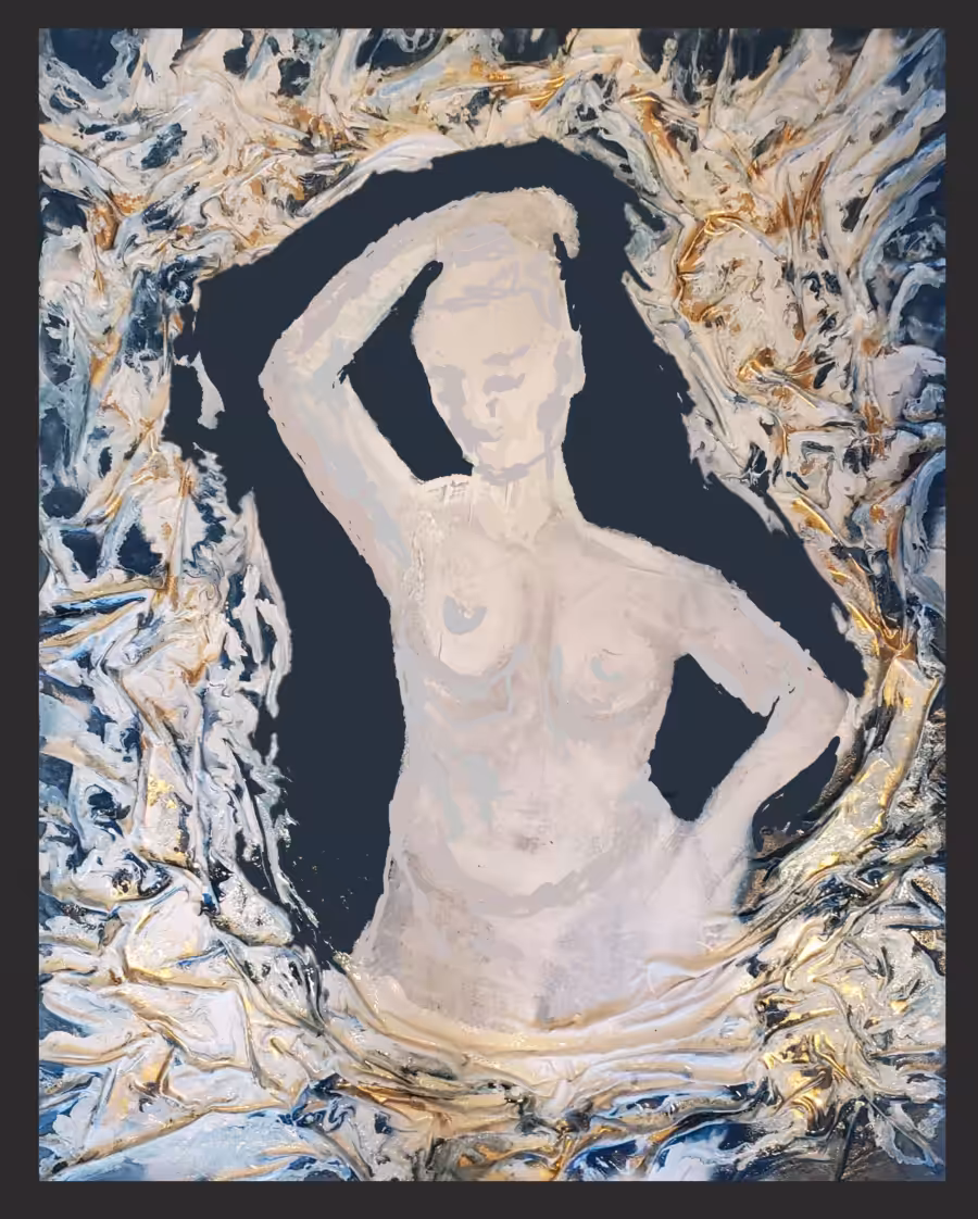 Figurative: Textured nude