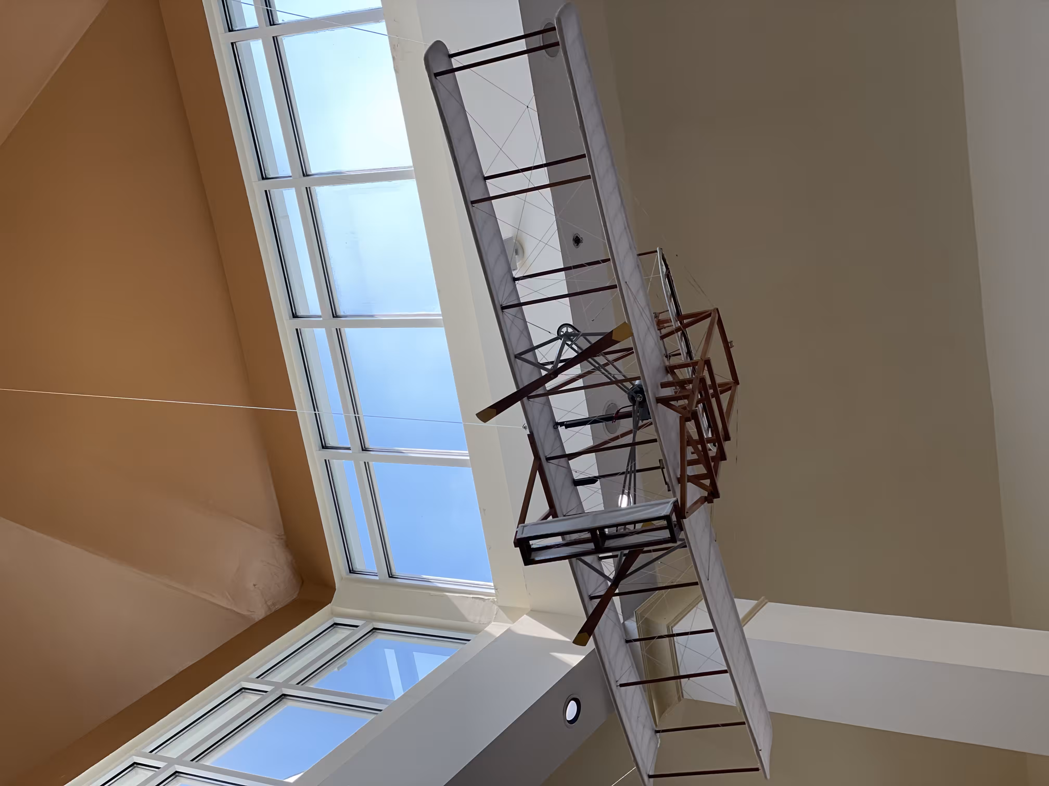 First airplane model mock
