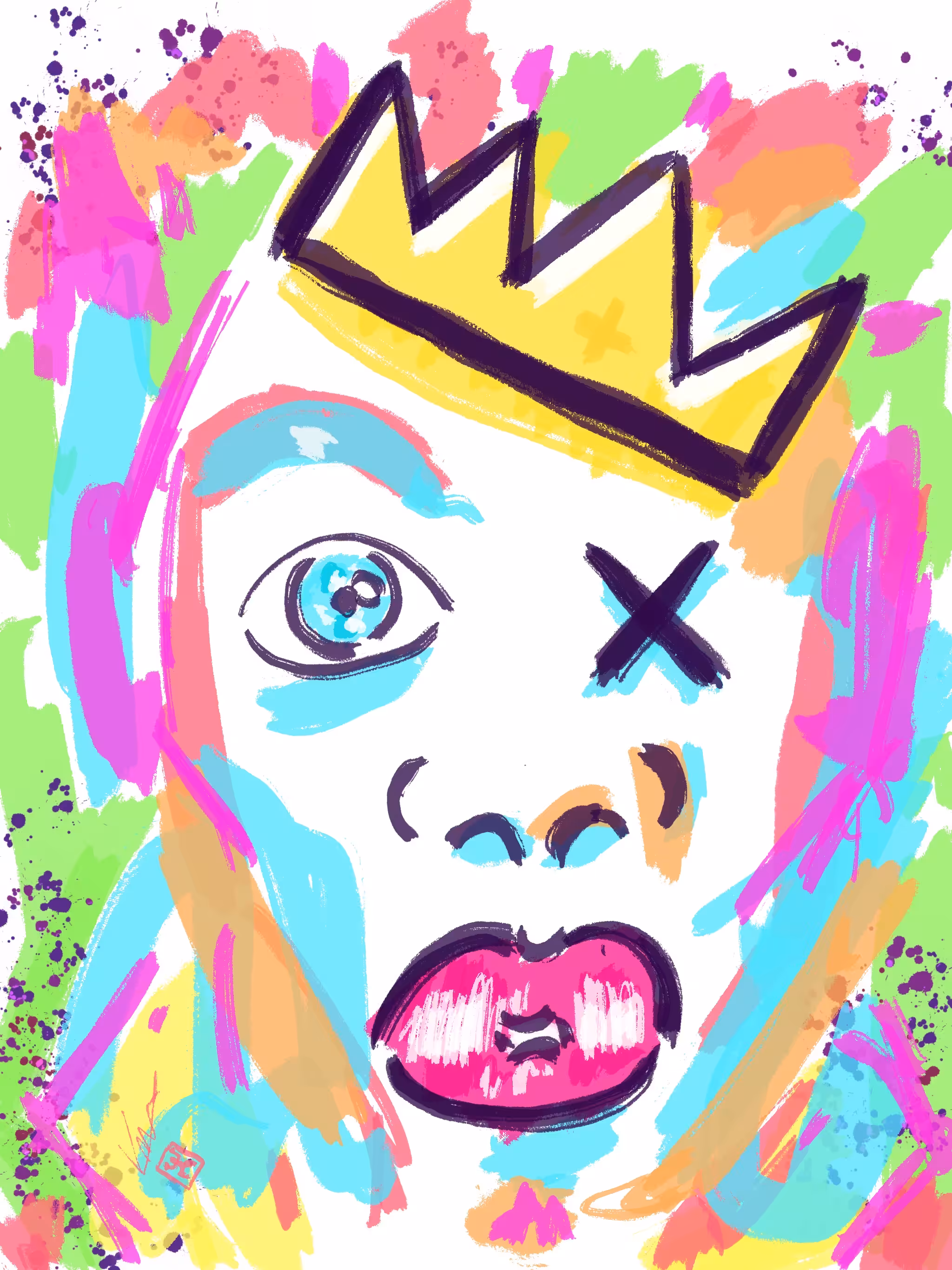 Naked King #2