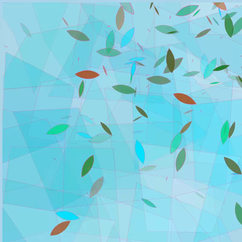 Leaves and glasses #32