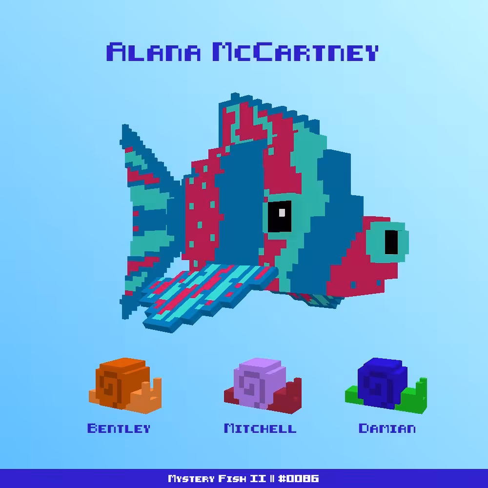 Alana McCartney :: Mystery Fish 0086/1000