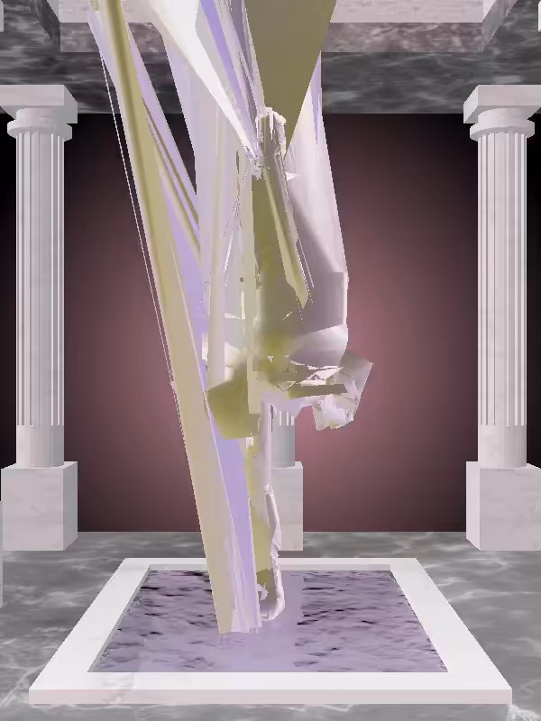 HeavenComputer: The Plotting Shimmery Violet Garden Man #5522