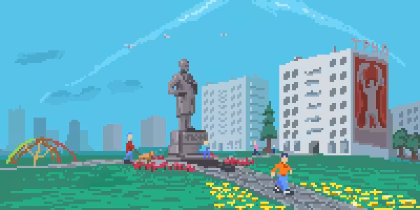 Soviet town