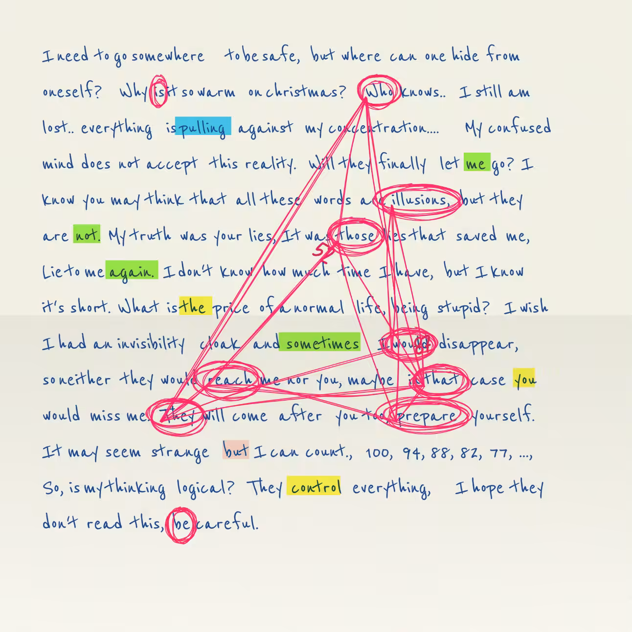 Conspiracy Theory Vol.2: a letter #47