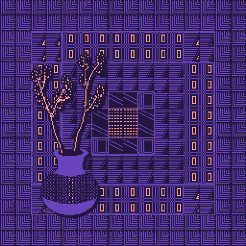 Purple Vases #8