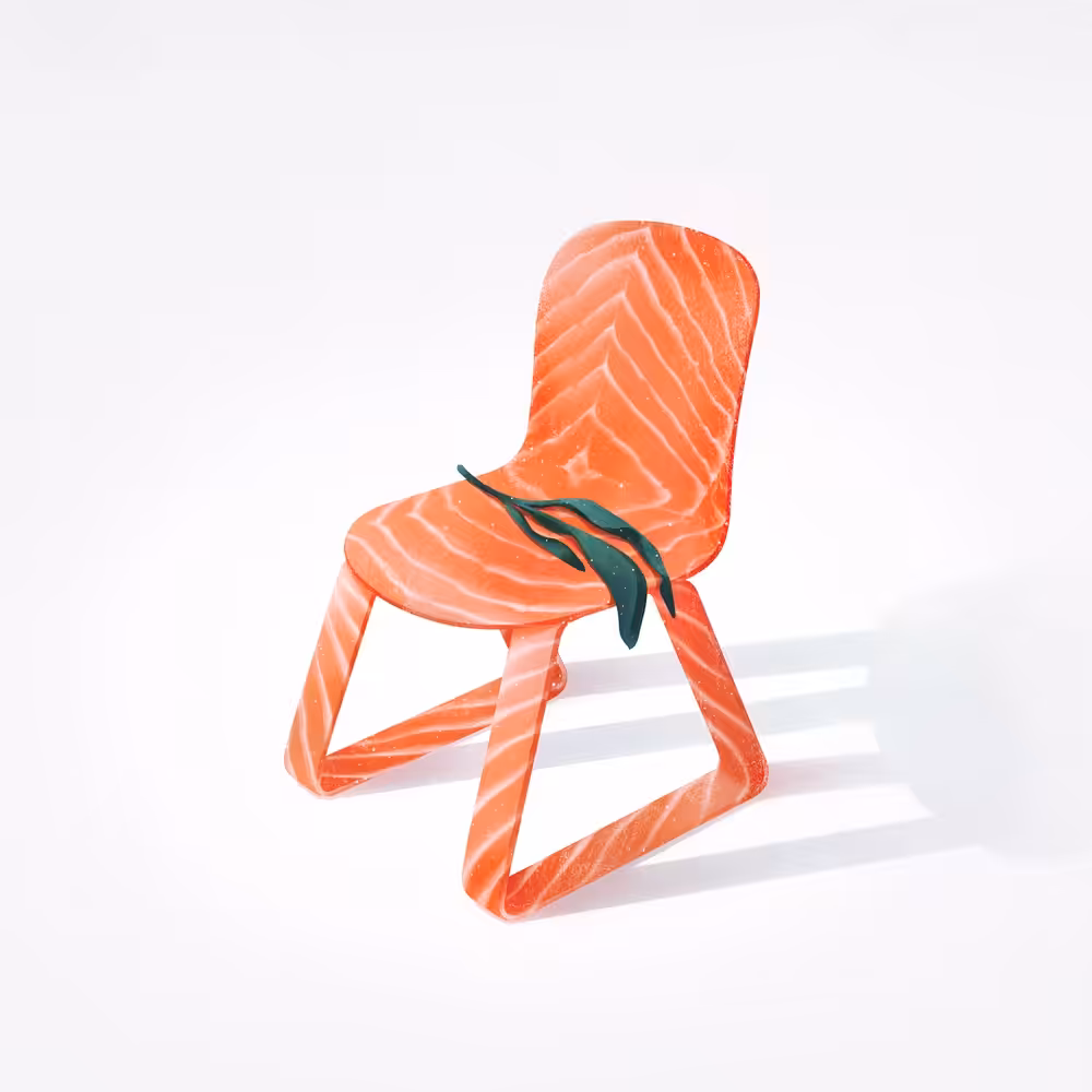 Salmon Chair