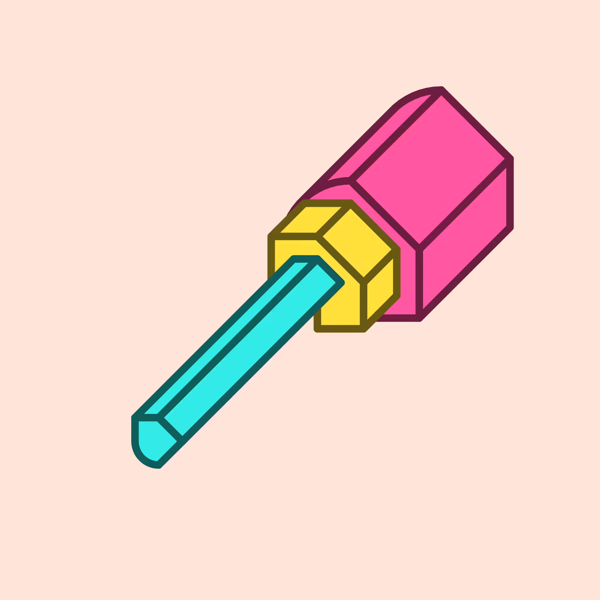 Calm shapes #1101