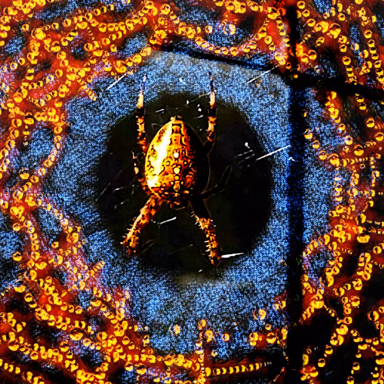 Garden spider...