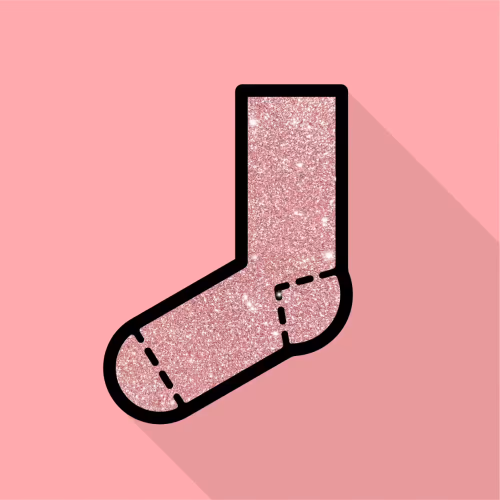 BG-Socks Rose Gold
