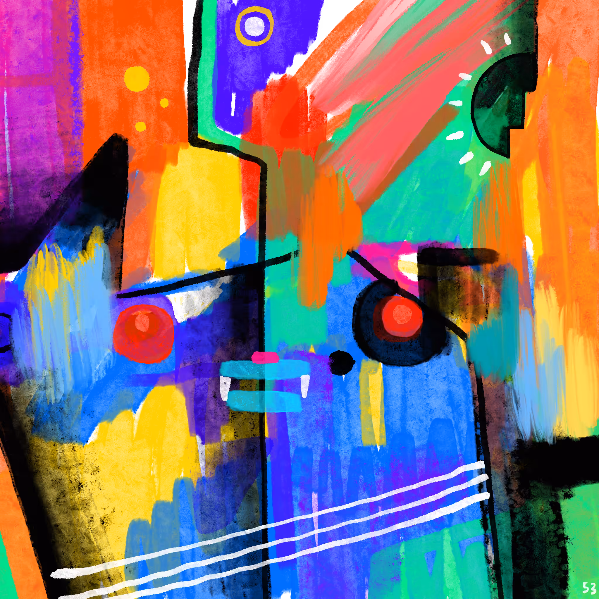 Cat Color #53