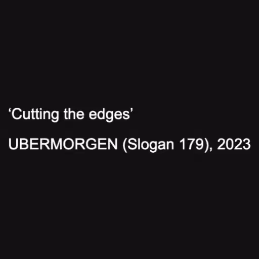‘Cutting the edges’
...