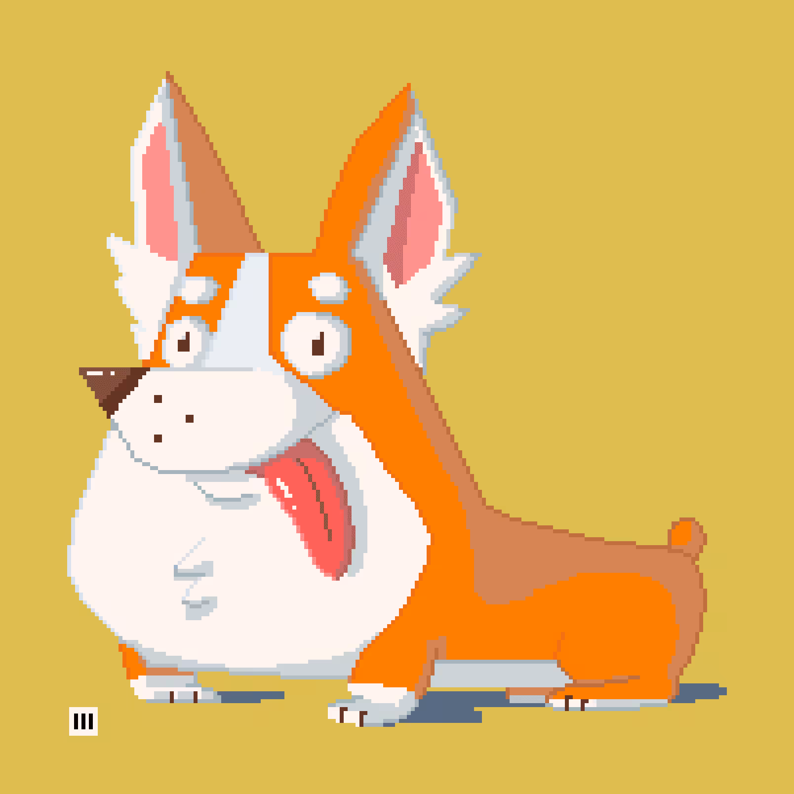 Pixel-corgi